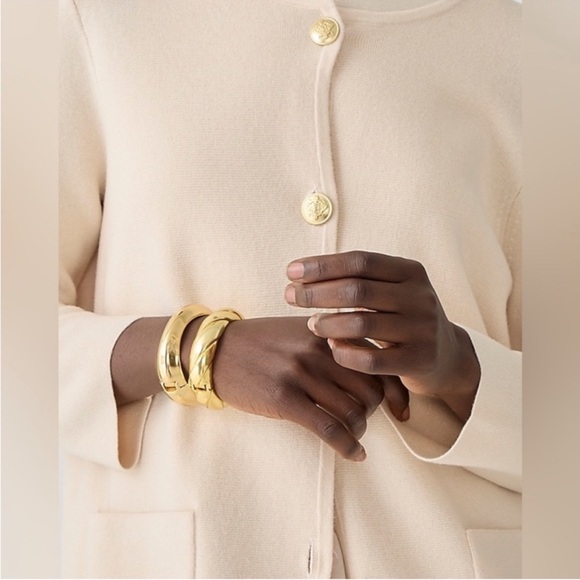 J. Crew Giselle Cardigan Blazer Jacket Merino Cotton Womens Large Cream - Picture 12 of 12